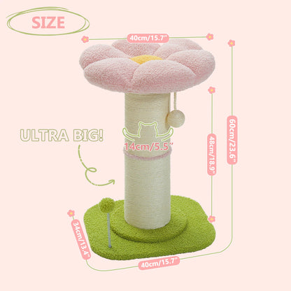 Flower-Shaped Scratcher