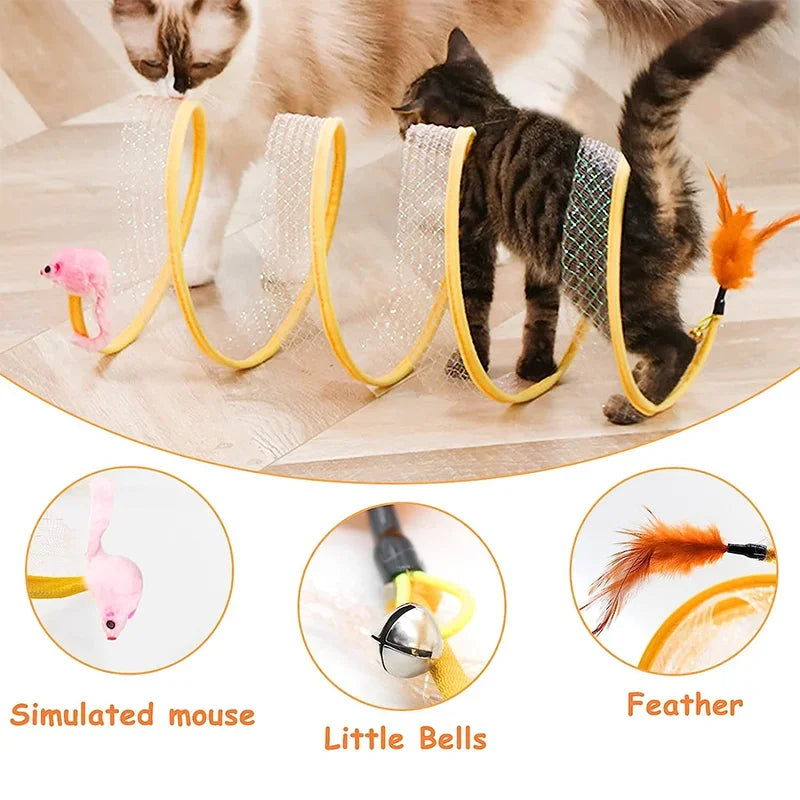 Cat Spring Toy