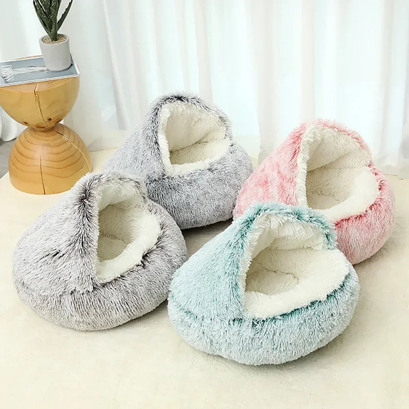 Plush Cat Bed