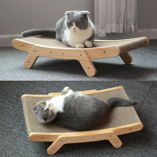 Cat Scratching Bed