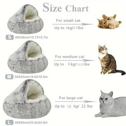 Plush Cat Bed