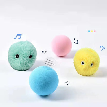 Touch-Activated Plush Ball