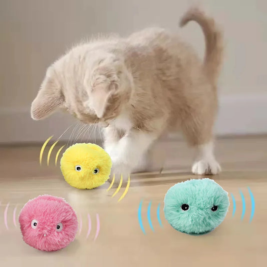 Touch-Activated Plush Ball